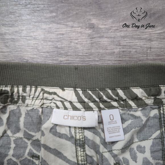 Chico's Comfort Waist Skirt Size Chicos 0 (4) - Picture 2 of 5